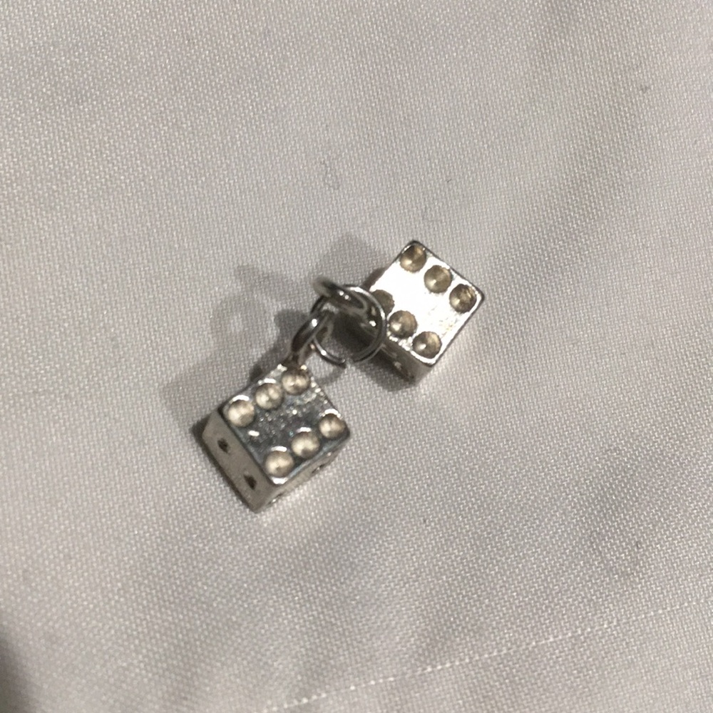 Dice necklace pendant